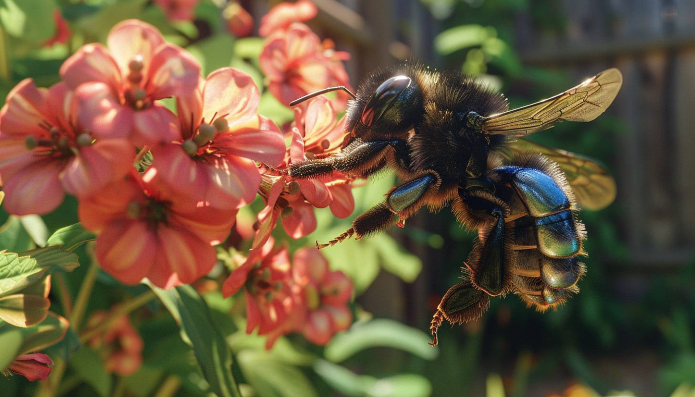 Comment identifier et protéger le xylocope dans votre jardin