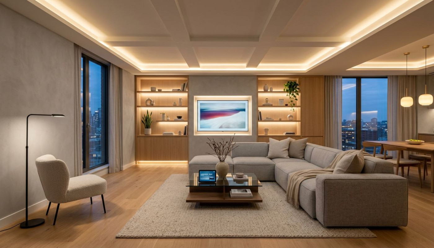 Comment intégrer l'éclairage intelligent dans votre projet de rénovation ?