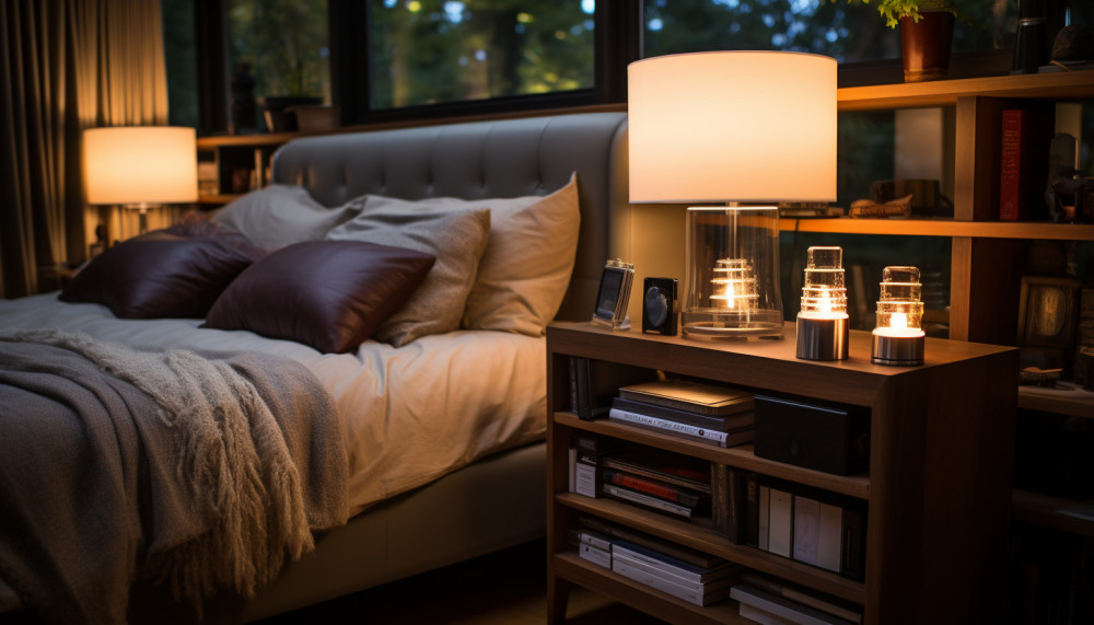 L'intégration de lampes de chevet dans les systèmes de domotique pour une maison connectée